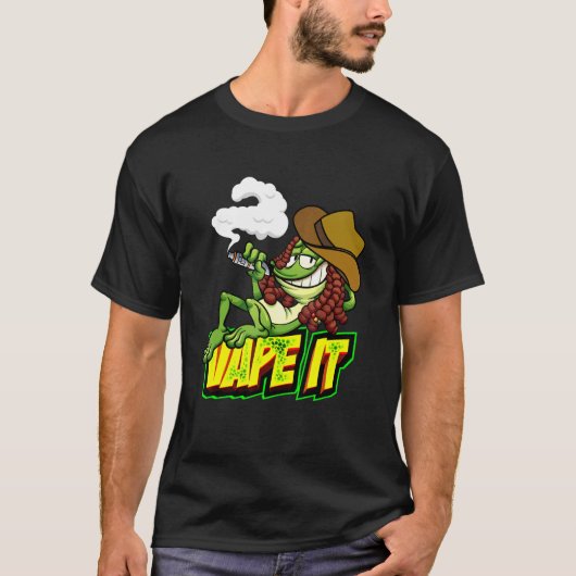 Vape It Geko Vaping Tシャツ (正面)