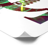 Vape Life Poster White BG ポスター (角)