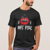 Vape Pire  Vaping Smoking Tシャツ (正面)