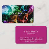 Vape Shop Business Discountカード 名刺 (正面/裏面)