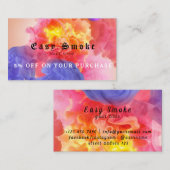 Vape Shop Business Discountカード 名刺 (正面/裏面)