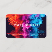 Vape Shop Business Discountカード 名刺 (正面)