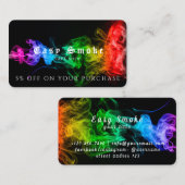 Vape Shop Business Discountカード 名刺 (正面/裏面)