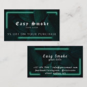 Vape Shop Business Discountカード 名刺 (正面/裏面)