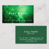 Vape Shop Business Discountカード 名刺 (正面/裏面)