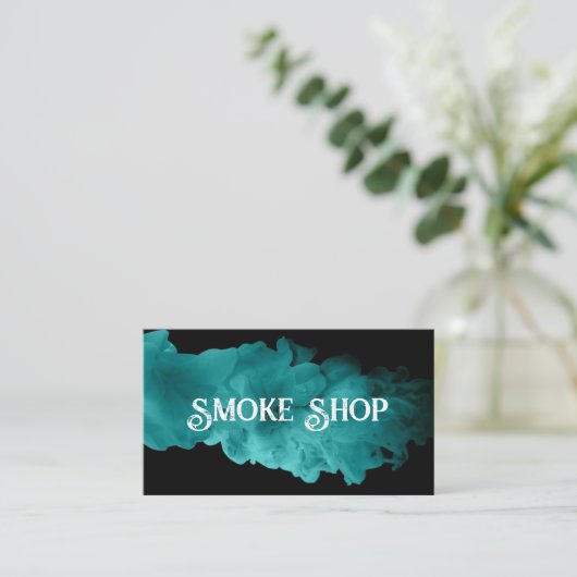 Vape Smoke Shop Store Electronic Cigarette 名刺 (スタンド正面)
