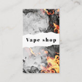 Vape Smoke Shop Store Electronic Cigarette 名刺 (正面)