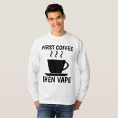 VAPE Tシャツティーコーヒー Tシャツ (正面フル)