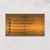 VAPE | Vape Bro Copper Business Social Media 名刺 (裏面)