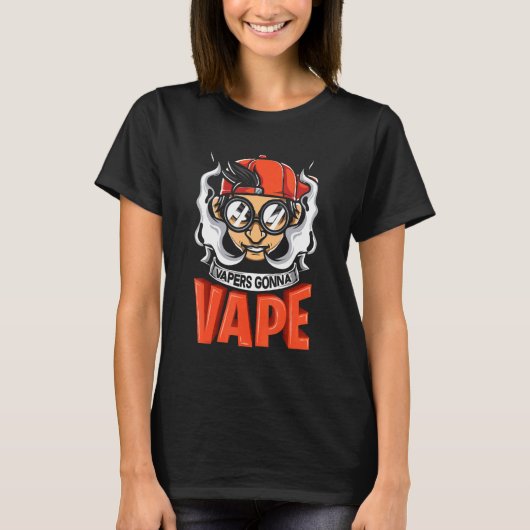 Vapers Going Vape Graphic Tシャツ (正面)