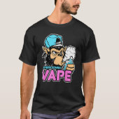 Vapers Gorilla T-Shirt Vape Tee Tシャツ (正面)
