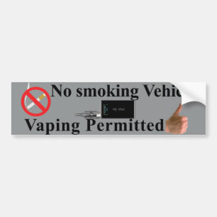 Vapingは割り当てました バンパーステッカー