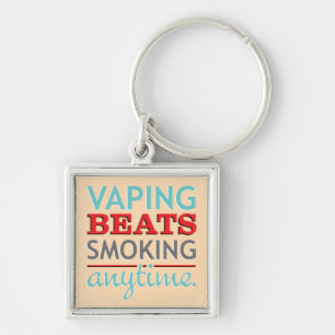 Vapingは喫煙をいつでも打ちます キーホルダー