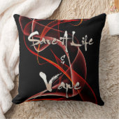 Vapingは煙の枕を引用します クッション (ブランケット)