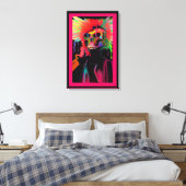 Vaporface Death Rattle キャンバスプリント (インサイチュ (寝室))