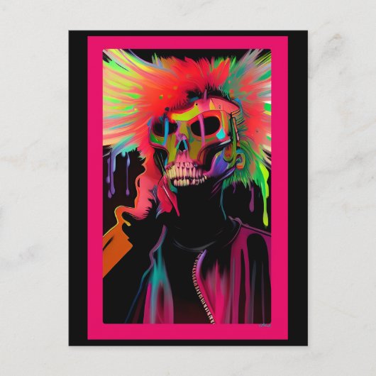 Vaporface Death Rattle ポストカード (正面)