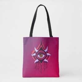 Vaporware Demon Eye – ゴシッカラフルク トートバッグ