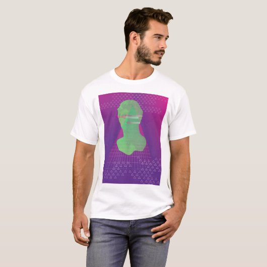 VaporwaveのTシャツ Tシャツ (正面フル)