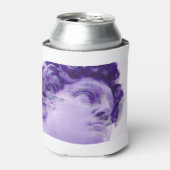 Vaporwaveギリシャのグリッチ像 缶クーラー (缶正面)