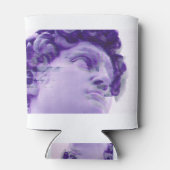 Vaporwaveギリシャのグリッチ像 缶クーラー (裏面)