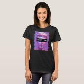 Vaporwaveデイビッド像悲しい美学の不幸E Tシャツ (正面フル)
