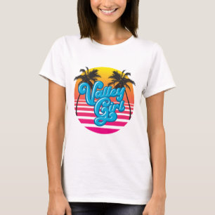 Vaporwaveバレーガールライト Tシャツ