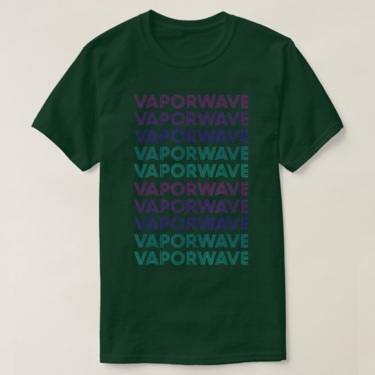 Vaporwaveレトロ80s 90s音楽文化Electronic A Tシャツ (デザイン正面)