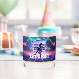 Vaporwaveローラスケート誕生日パーティー ウイスキーグラス