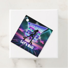 Vaporwaveローラスケート誕生日パーティー フェイバータグ