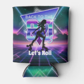 Vaporwaveローラスケート誕生日パーティー 缶クーラー (正面)