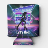 Vaporwaveローラスケート誕生日パーティー 缶クーラー (裏面)
