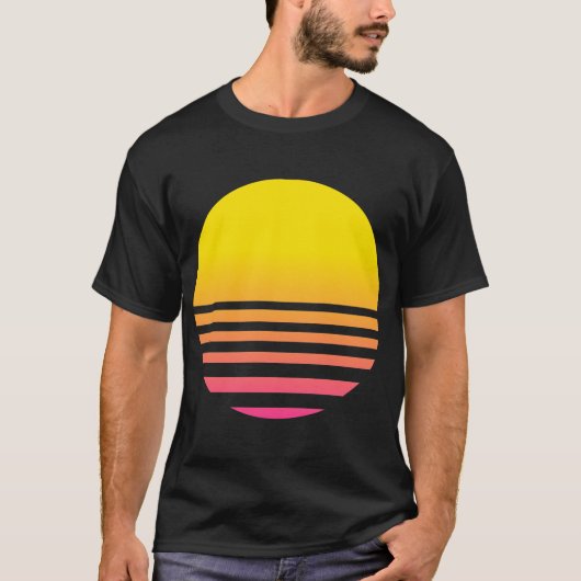 Vaporwave日曜日 Tシャツ (正面)