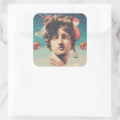 Vaporwave美像ステッカー スクエアシール (バッグ)