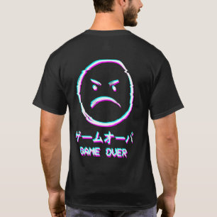 Vaporwave美的怒顔日本のゲーム Tシャツ