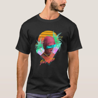 Vaporwave美象像パラダイスレトロウェーブスクル Tシャツ
