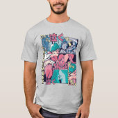 Vaporwave Animeを記憶 Tシャツ (正面)
