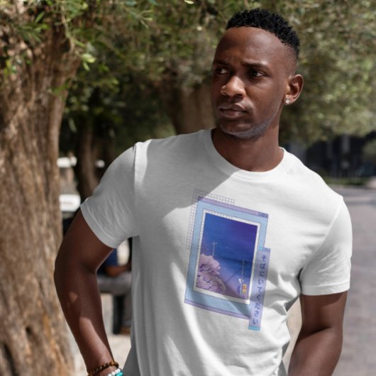 Vaporwave Anime Landscape Tシャツ