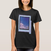 Vaporwave Anime Landscape Tシャツ (正面)