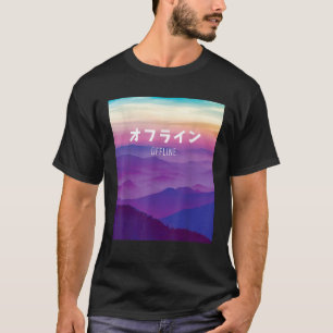 Vaporwave Art For Cyber Punk Offline Tシャツ