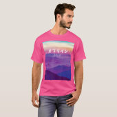 Vaporwave Art For Cyber Punk Offline Tシャツ (正面フル)