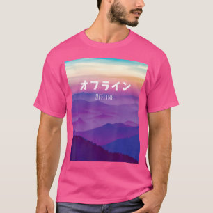 Vaporwave Art For Cyber Punk Offline Tシャツ