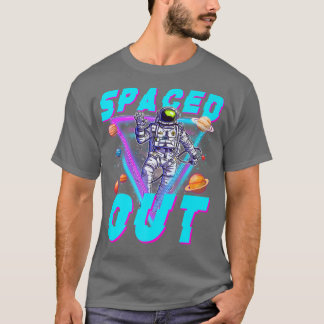 Vaporwave Astronaut Spaced Out Aesthetic Outer Spa Tシャツ