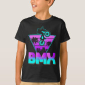 Vaporwave BMXバイクボーイズ自転車 Tシャツ (正面)