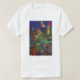 Vaporwave City Tシャツ