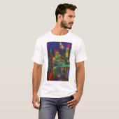 Vaporwave City Tシャツ (正面フル)