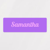 Vaporwave Eticカラーパレット名ラベル ラベル (デザイン1)