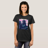 Vaporwave Etic Glitch 80sレトロ機 Tシャツ (正面フル)