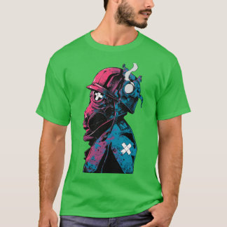 Vaporwave Gas Mask Streetwear Urban Style friends  Tシャツ