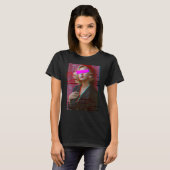 Vaporwave Glitch Eutiqueスタイル日本時雄京都 Tシャツ (正面フル)