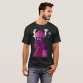 Vaporwave Samurai Warrior New Urban Japanese Style Tシャツ (正面フル)